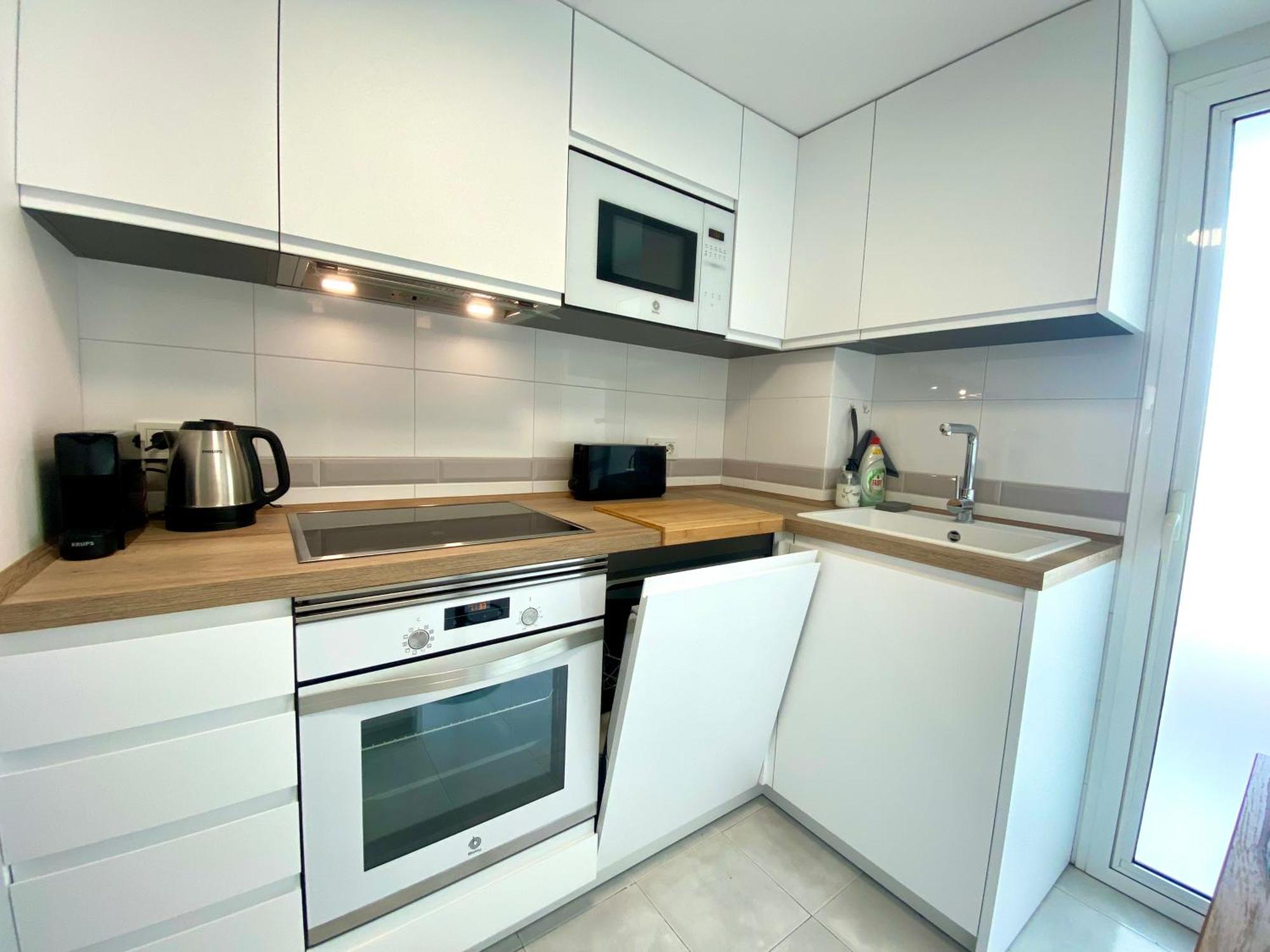 Fin Albir Playa Apartment El Albir Bagian luar foto